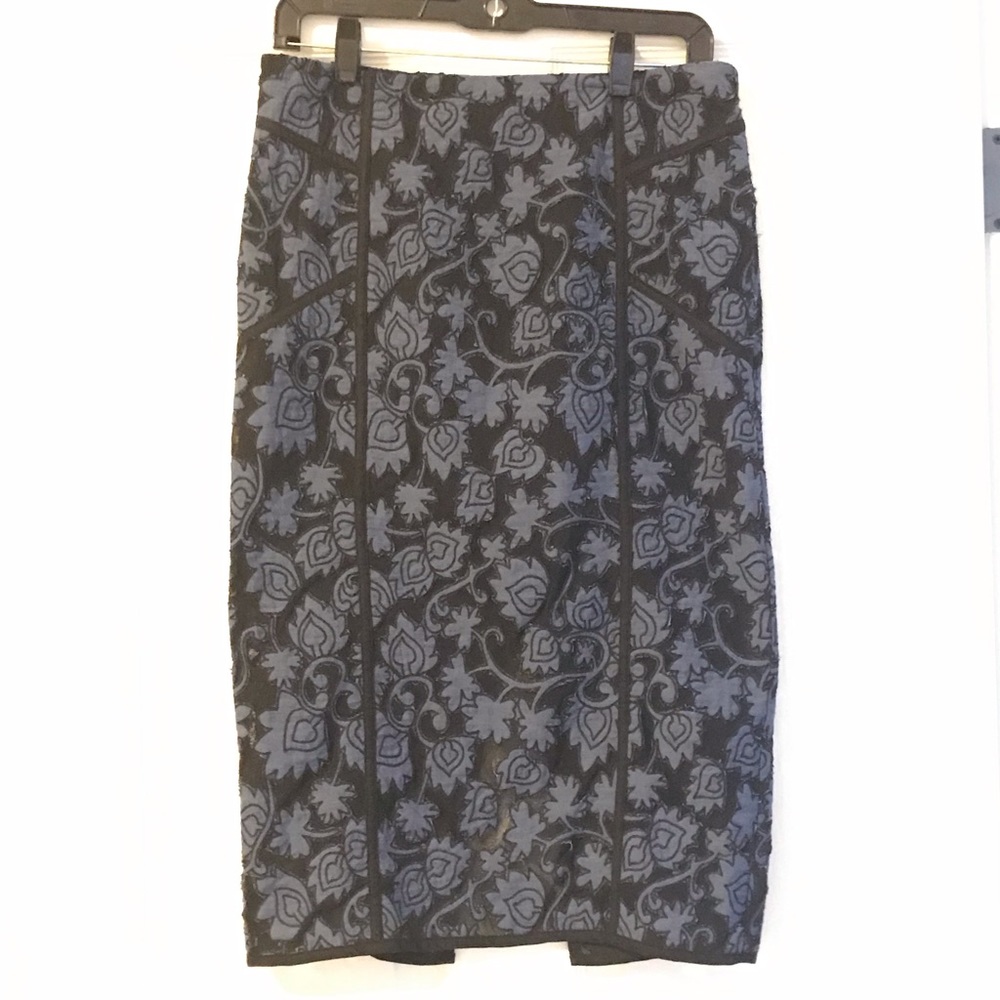 Veronica Beard Lace High Waist Pencil Skirt Sz 6